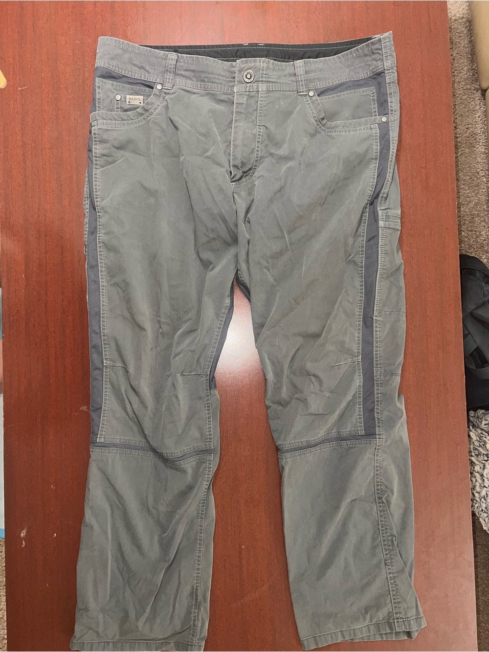 Kuhl Men's Dark Gray Straight-Leg Pants